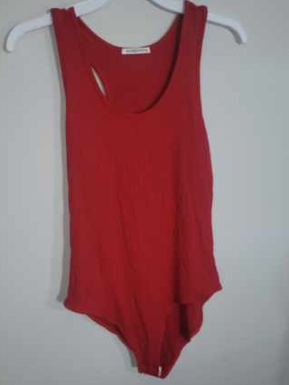 MANGOPOP Red Women's Bodysuit XXL